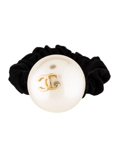 chanel hair tie replica|chanel hair accessories online.